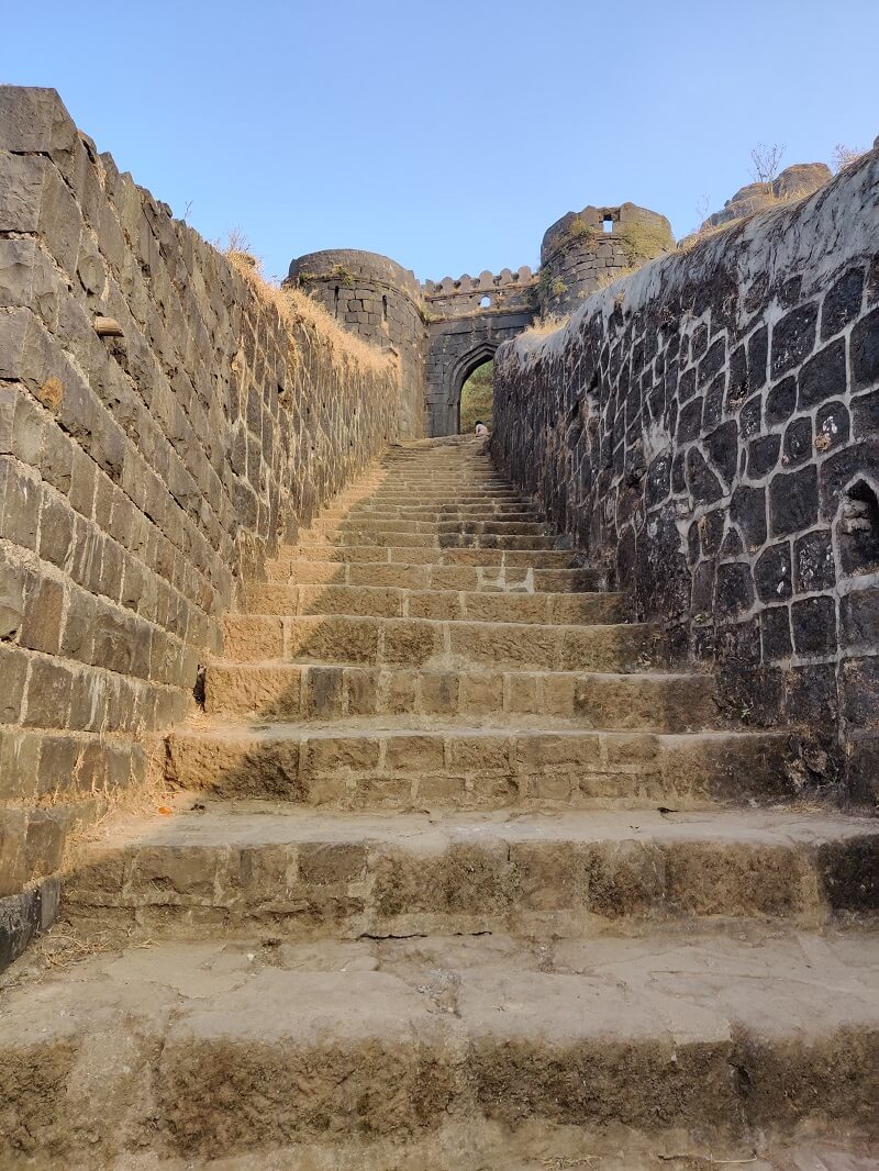 Pali Entrance for Rajgad Fort